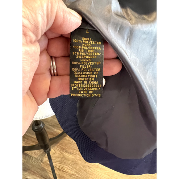 Pacific Trail Puffer Vest With Hoodie‎ Size L - Picture 7 of 10